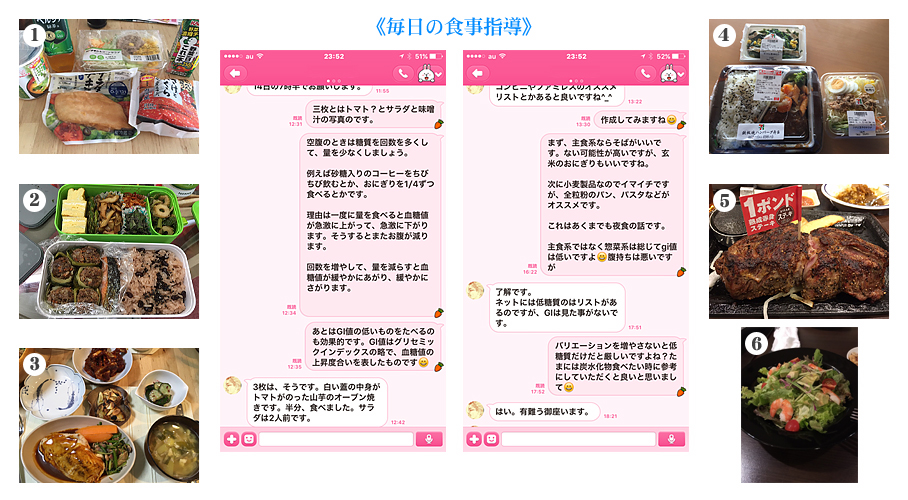 毎日の食事指導